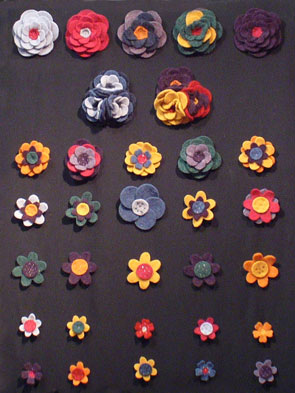 Turnip House unique felt jewellery